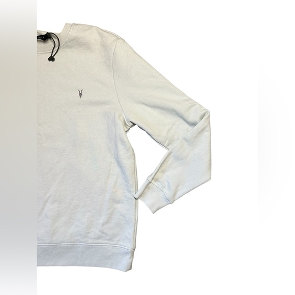 NWOT AllSaints Raven Crew Neck Off White Large - Picture 4 of 8